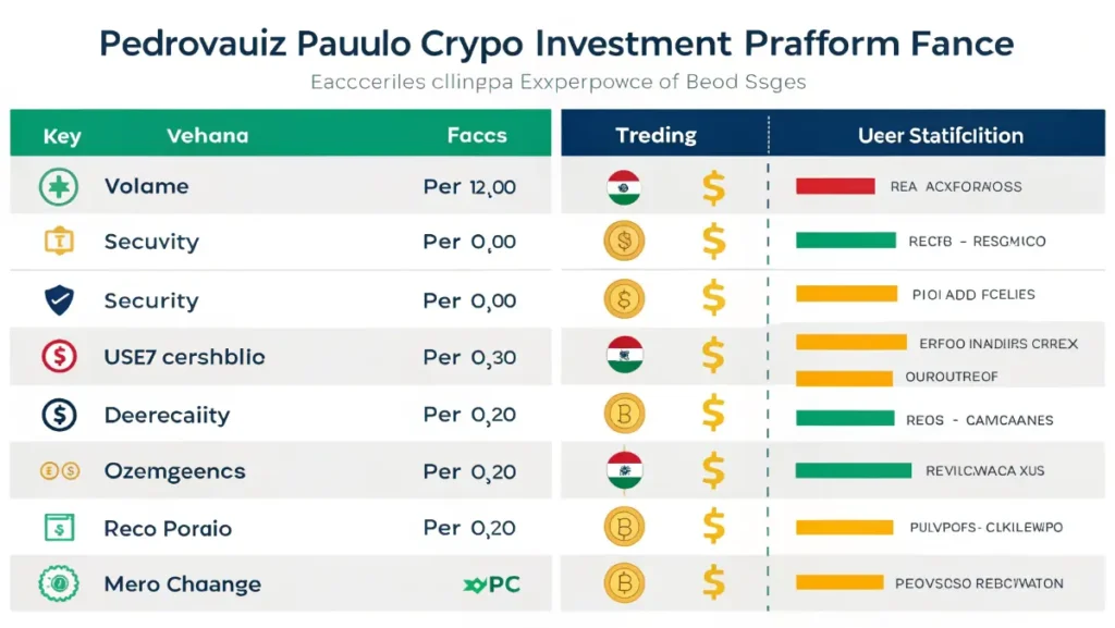 Cryptocurrency exchange comparison chart for pedrovazpaulo crypto investment platform selection