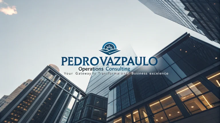 PedroVazPaulo Operations Consulting: Your Gateway to Transformational Business Excellence