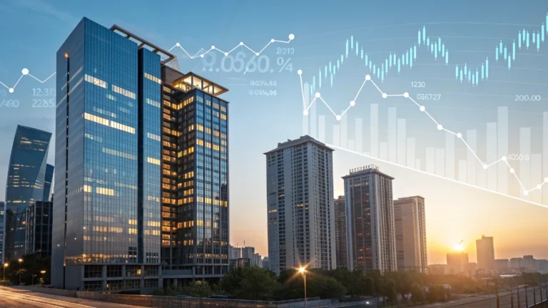 PedroVazPaulo real estate investment strategies showing modern properties and financial growth charts